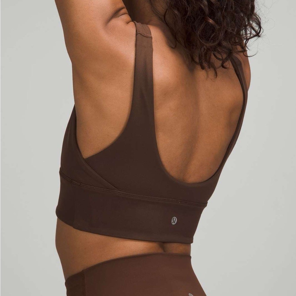 Lululemon Align Reversible Dark Brown Bra (Java ) - Picture 3 of 6